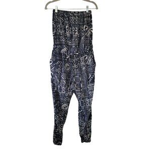Madewell Kingston Cover-Up Jumpsuit in Inkspell Womens Size S Pockets Beach